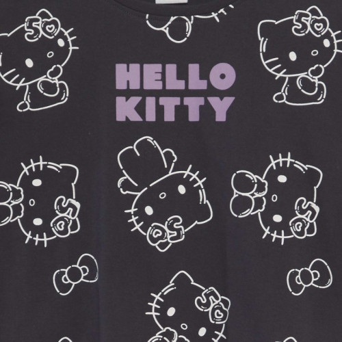 T-shirt 'Hello Kitty' - Noir