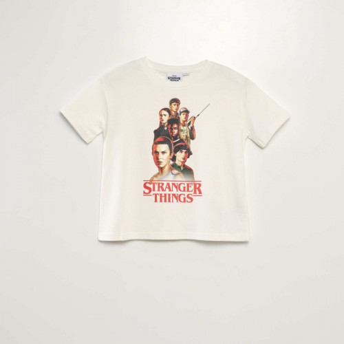 T-shirt 'Stranger Things' - Blanc