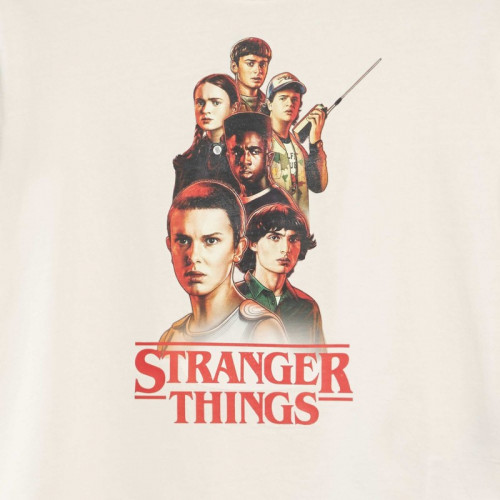 T-shirt 'Stranger Things' - Blanc