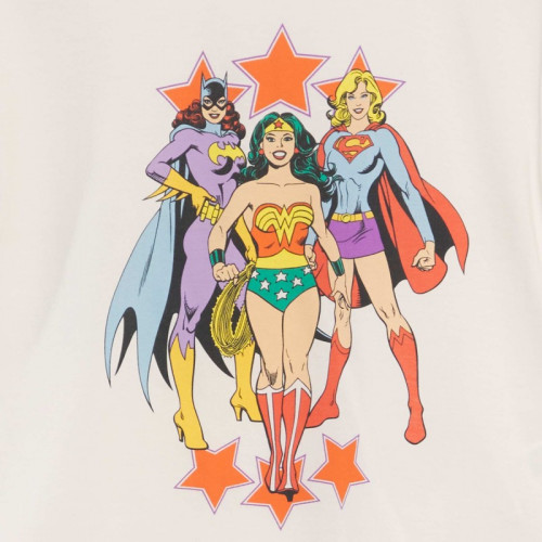 T-shirt 'Wonder Woman' 'DC Comics' - Blanc