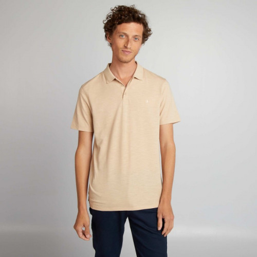 Polo à manches courtes Regular fit - Beige