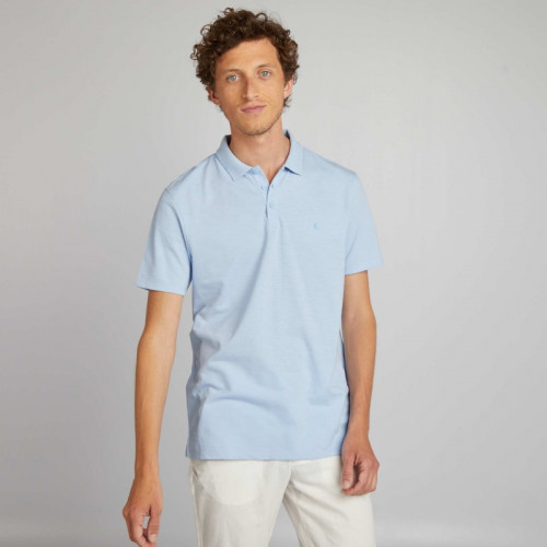 Polo à manches courtes Regular fit - Bleu