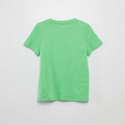 T-shirt en maille jersey imprimé - Vert