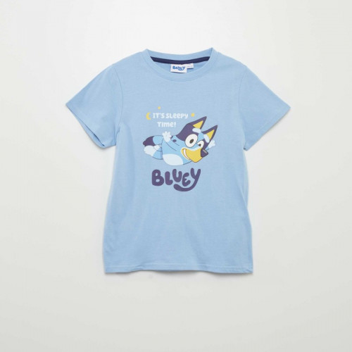 Ensemble pyjama 'Bluey' short + t-shirt - 2 pièces - Bleu