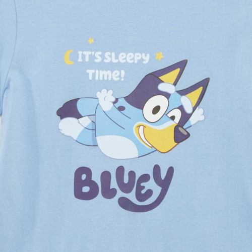 Ensemble pyjama 'Bluey' short + t-shirt - 2 pièces - Bleu