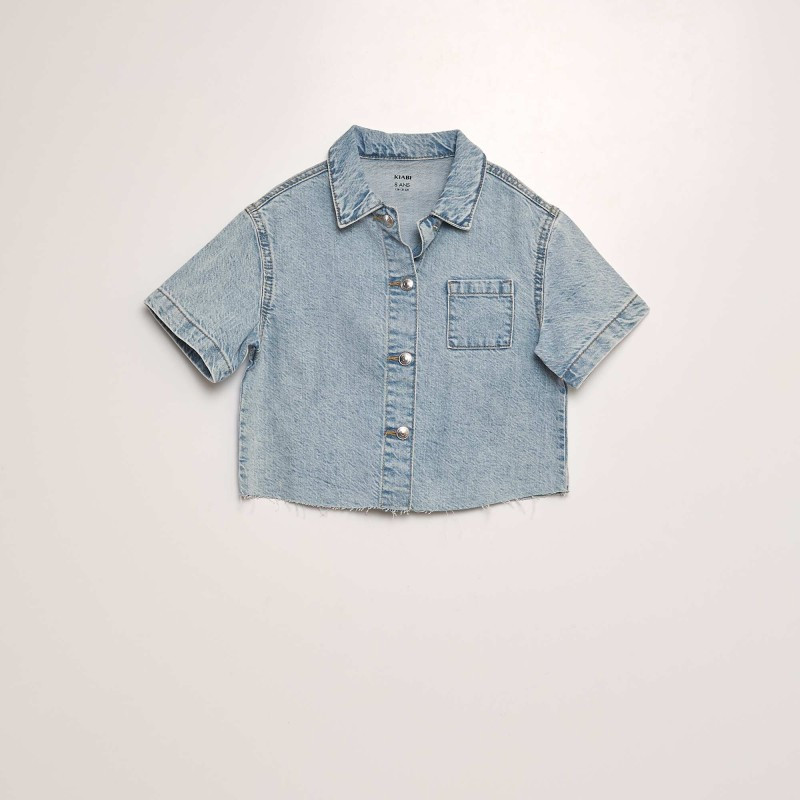 Chemise en denim - Bleu