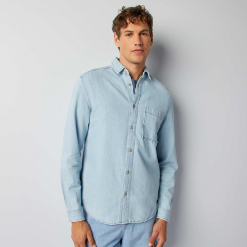 Chemise en jean - Bleu