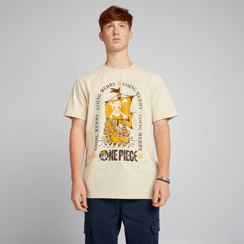 T-shirt 'One Piece' en jersey - Beige