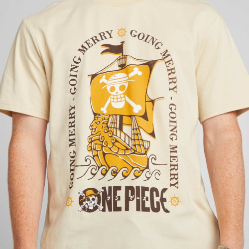 T-shirt 'One Piece' en jersey - Beige