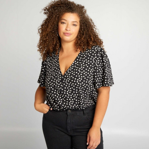 Blouse fluide - Noir