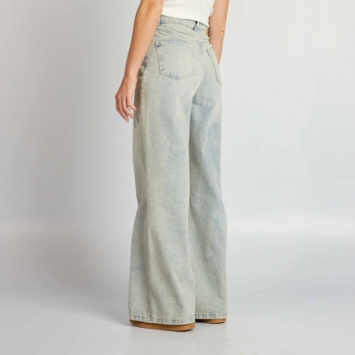 Jean wide leg - Bleu