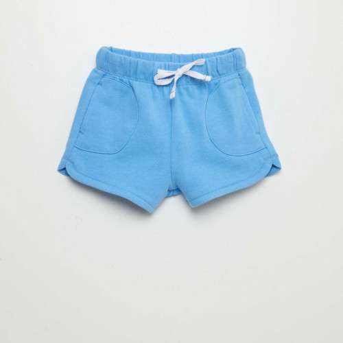 Short en molleton - Bleu