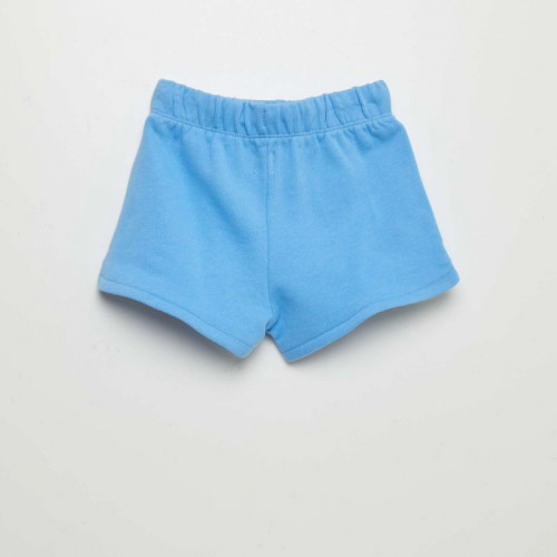 Short en molleton - Bleu