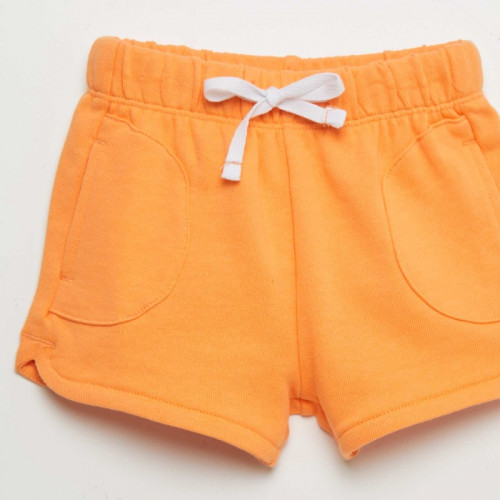 Short en molleton - Orange