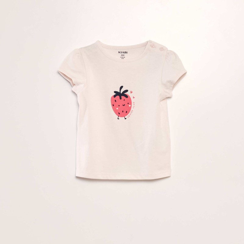 T-shirt imprimé - Rose