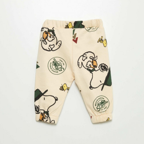 Pantalon en molleton 'Snoopy' - Beige