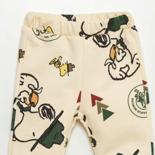 Pantalon en molleton 'Snoopy' - Beige