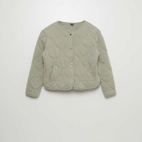 Blouson quilté - Gris