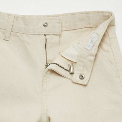 Pantalon en twill undyed - Ecru