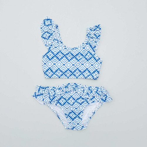 Maillot de bain - 2 pièces - Bleu