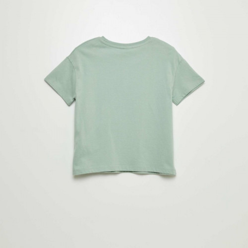 T-shirt imprimé 'Stitch' - Vert