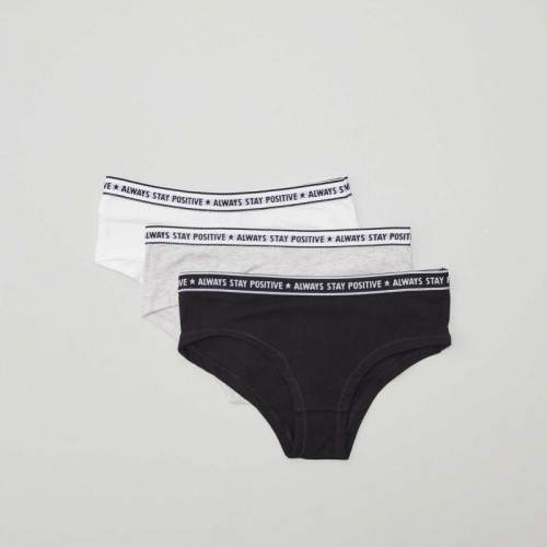 Lot de 3 shorties stretchs - Black_wh