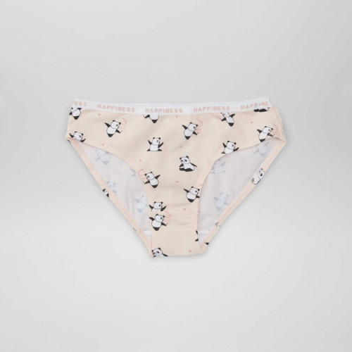 Lot de 4 culottes imprimées - Panda