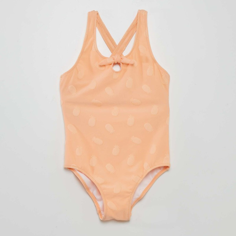 Maillot de bain Ananas - 1 pièce - Orange