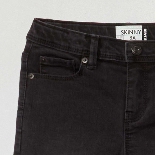 Jean skinny - 5 poches - Noir