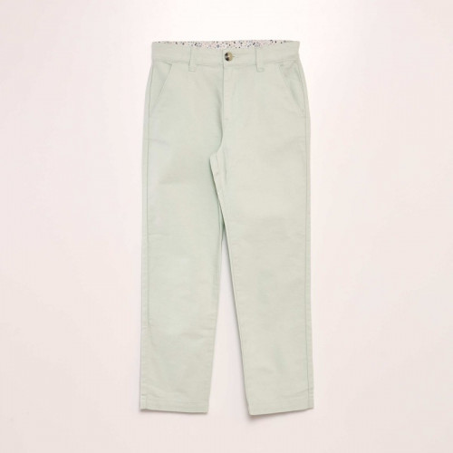 Pantalon chino - Vert