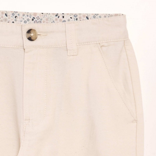 Pantalon chino - Ecru