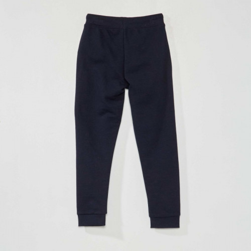 Pantalon de jogging en coton uni - Mixte - Bleu marine