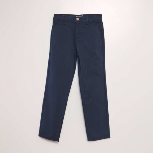 Pantalon chino - Bleu marine