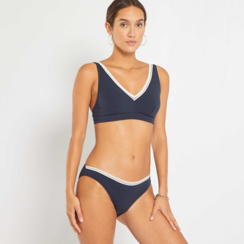 Soutien-gorge triangle - Bleu marine