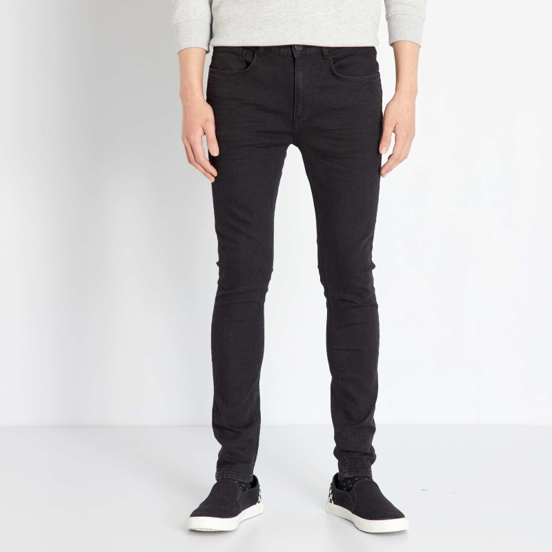 Jean skinny stretch - L32 - Noir