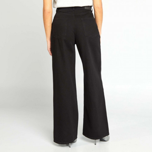 Jean wide leg - L30 - Noir