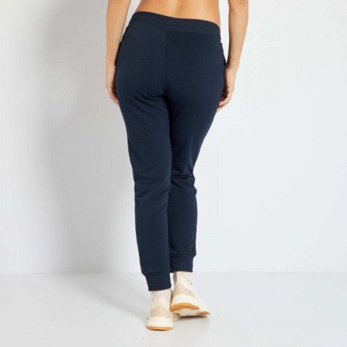 Pantalon grossesse en molleton - Bleu marine