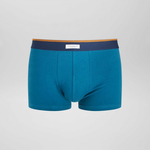 Lot 3 boxers stretch - Bleu canard