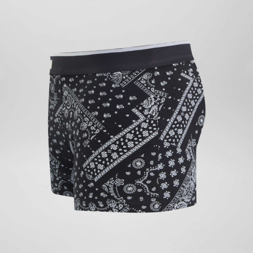 Lot 3 boxers stretch - Noir/gris