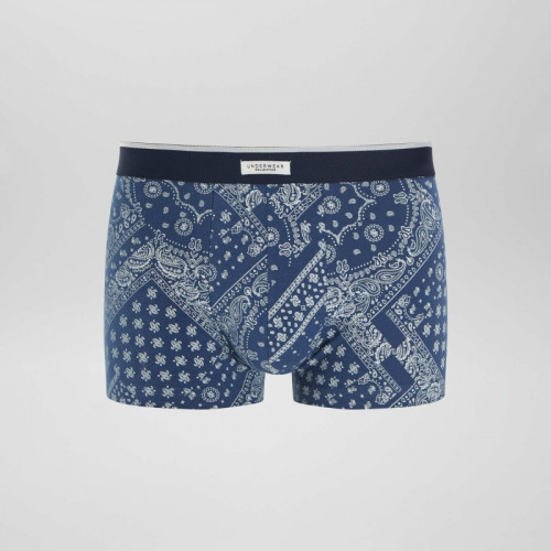 Lot 3 boxers stretch - Bleu/rose