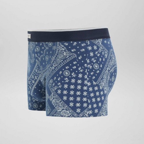 Lot 3 boxers stretch - Bleu/rose