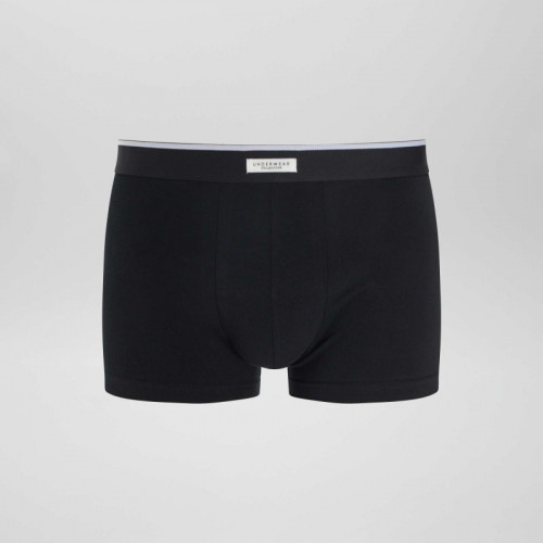 Lot 3 boxers stretch - Blanc/noir