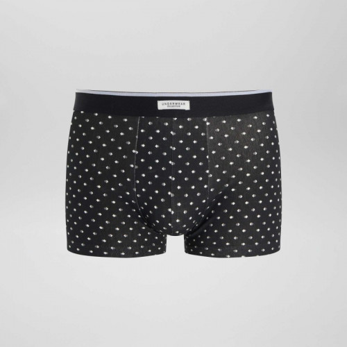 Lot 3 boxers stretch - Blanc/noir