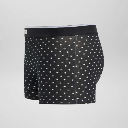 Lot 3 boxers stretch - Blanc/noir