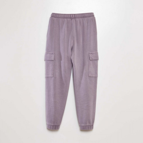 Pantalon en molleton avec poches - Violet