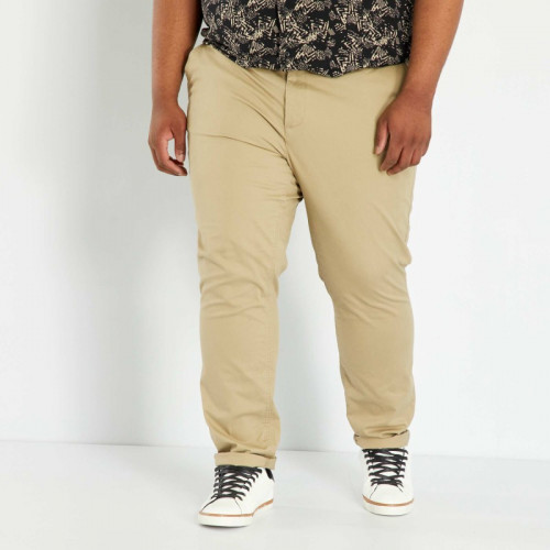 Chino slim - L32 - Beige chiné