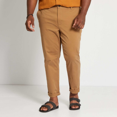 Chino slim - L32 - Marron