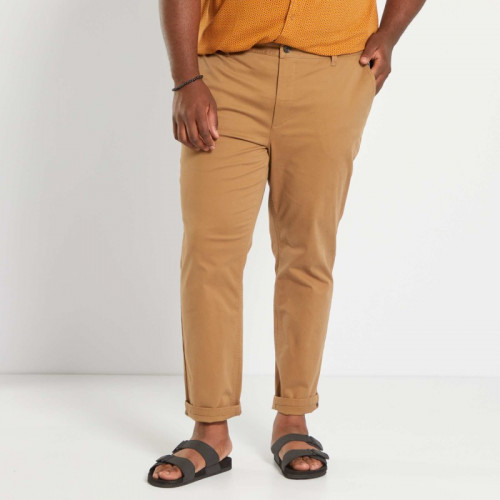 Chino slim - L32 - Marron