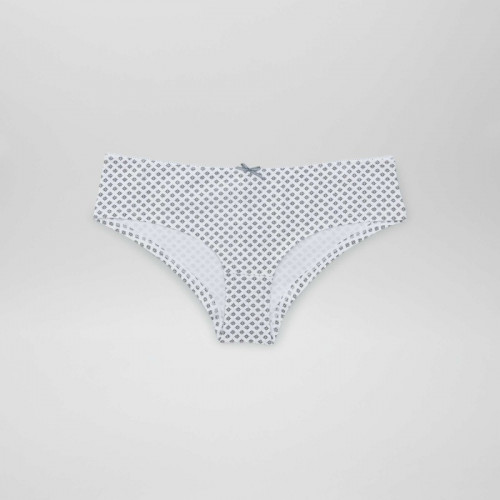 Lot de 3 shorties - Kaki/blanc