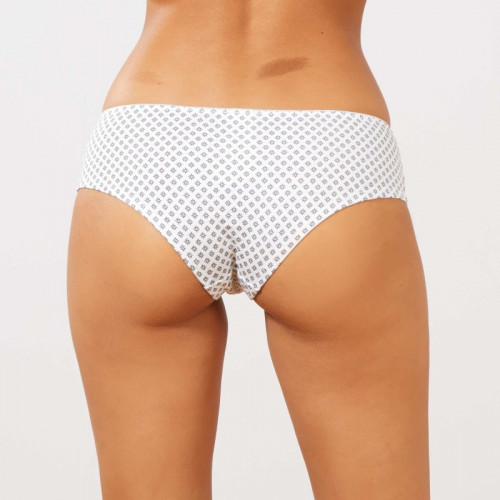 Lot de 3 shorties - Kaki/blanc